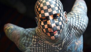 &bdquo;Expotattoo&ldquo; dalyvis Mattas Gone'as