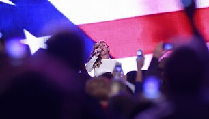 Beyonce &bdquo;Superbowl&ldquo; spaudos konferencijoje
