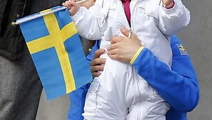 Princė Victoria su mažąja princese Estelle