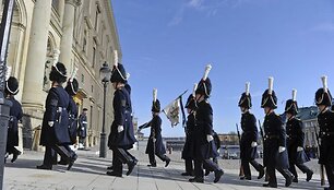 Laidotuvių akimirka