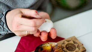 Margučių puo&scaron;ybos akimirka