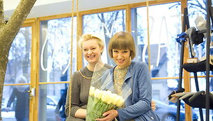 Ieva Juodelytė ir Vėjūnė Unikauskienė
