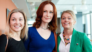 Justė Zinkevičiūtė,Vaida Būtytė ir Agnė Grudytė
