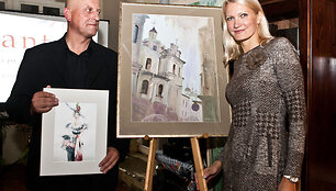 Arvydas Vaičiūnas ir Svetlana Ovinova