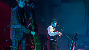 &bdquo;The Tiger Lillies&ldquo; koncerto Vilniuje akimirka