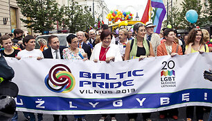 Eitynių &bdquo;Už lygybę&ldquo; akimirka