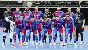 Futsal Čempionų lyga: „Kauno Žalgiris“ – „Barcelona“