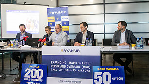 „Ryanair“ orlaivių priežiūros angarų projekto pristatymas