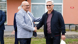 Visvaldas Matijo&scaron;aitis ir Vigimantas Abramavičius