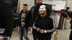 Timati „Žalgirio“ arenoje prieš koncertą