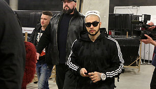 Timati „Žalgirio“ arenoje prieš koncertą