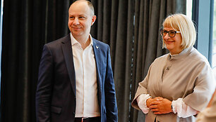 Aurelijus Veryga ir Audronė Jankuvienė