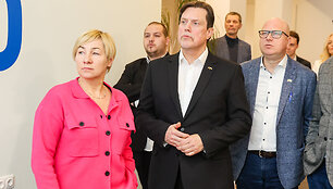 Jurgita &Scaron;iugždinienė ir Vytautas Juozapaitis