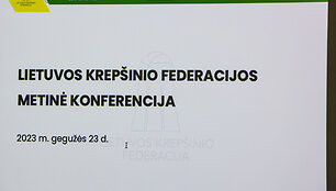Lietuvos krep&scaron;inio federacijos metinė konferencija