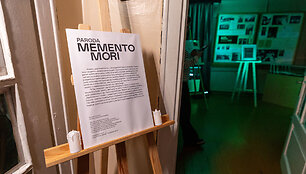 Paroda &bdquo;Memento mori&ldquo; Kauno miesto muziejaus Juozo Gruodžio namuose