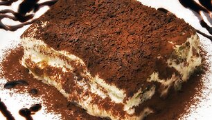 "Tiramisu" desertas