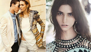 Mados namų &bdquo;Balmain&ldquo; reklaminės kampanijos