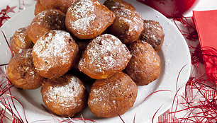 Olandų spurgos Oliebollen