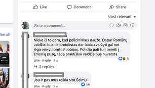 Įrašu pasidalino 800 žmonių