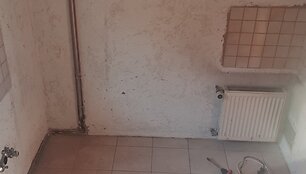 Remontuojamas Liepių &scaron;eimos namas