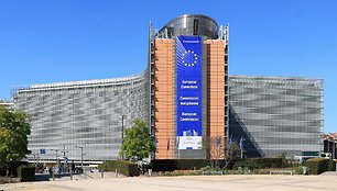 Briuselyje esantis Europos Komisijos pastatas, dar vadinamas „Berlaymont“