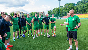 Vilniaus &bdquo;Žalgirio&ldquo; treniruotė