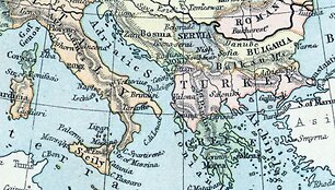 1896 metų Europos žemėlapis