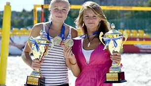 Ieva Dumbauskaitė ir Monika Povilaitytė