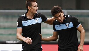 Miroslavas Klose i Hernanesas 