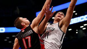 Jonas Valančiūnas ir Brookas Lopezas