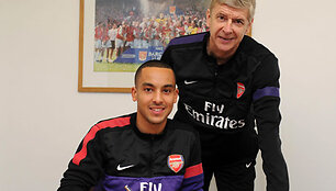 Theo Walcottas ir Arsene'as Wengeras