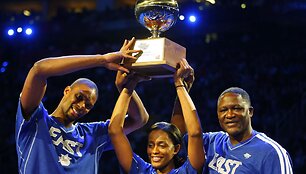 Chrisas Boshas, Swin Cash ir Dominique Wilkinsas