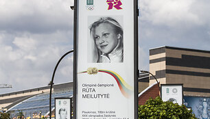 Atminimo stendas Rūtai Meilutytei
