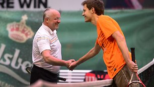 Juozas Olekas ir Andrius Tapinas