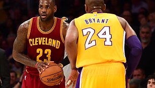 LeBronas Jamesas ir Kobe Bryantas