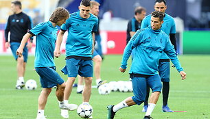 Madrido &bdquo;Real&ldquo; treniruotė