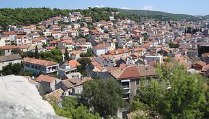 Vaizdas i&scaron; nuo &Scaron;ibeniko pilies