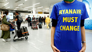 &bdquo;Ryanair&ldquo; darbuotojų streikas