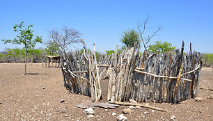 Ovahakaona genties gyvenimas Namibijoje