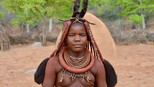 Himba genties papuošalai