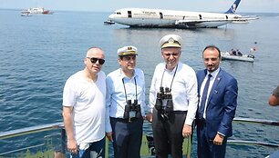 Panardintas lėktuvas Turkijoje