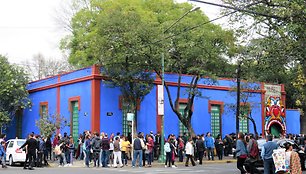 Casa Azul ir turistai