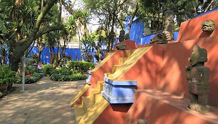 Casa Azul vidiniame kieme