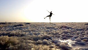 Great Rann of Kutch- druskos dykuma Indijoje