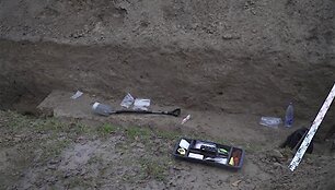 Kėdainiuose atkastos masinės kapavietės