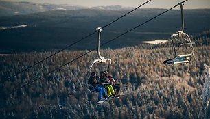 Zieleniec slidinėjimo kurortas Lenkijoje