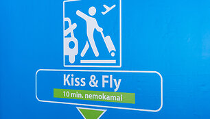 &bdquo;Kiss and Fly&ldquo; sistema Vilniaus oro uoste