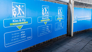 &bdquo;Kiss and Fly&ldquo; sistema Vilniaus oro uoste