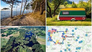 Su kemperiu po Lietuvą: nauji mar&scaron;rutai po gražiausias &scaron;alies vietas