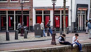 Amsterdamo Raudonųjų žibintų kvartalas po pandemijos